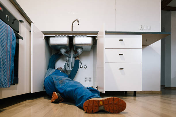 Professional Drain Cleaning technician working in Jonesboro, ME
